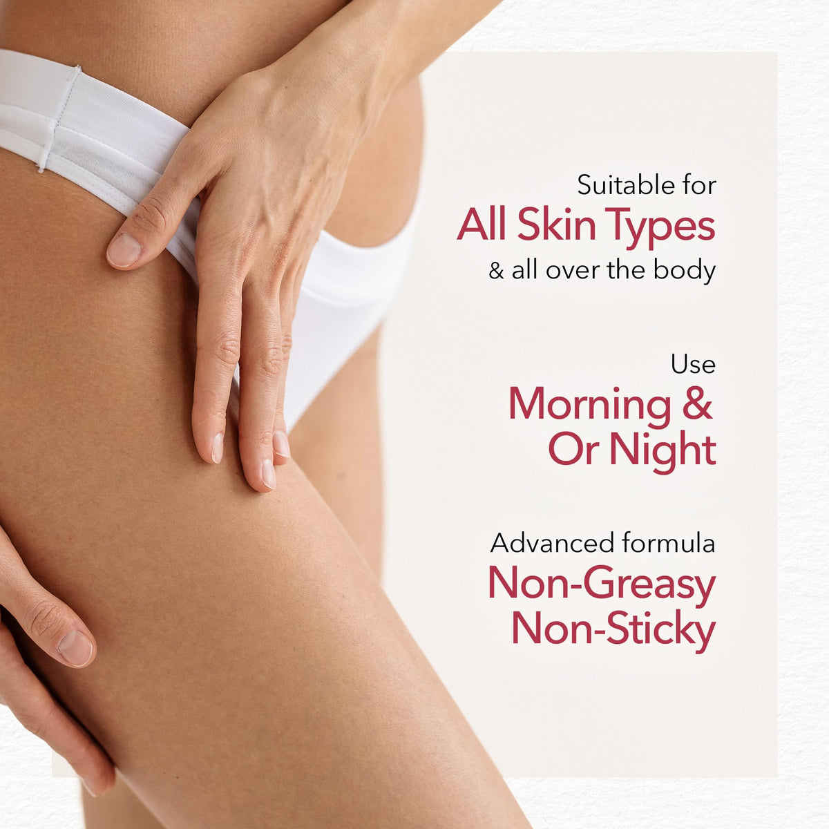 Skin Doctors being applied to leg illustrating targeted ingrown care