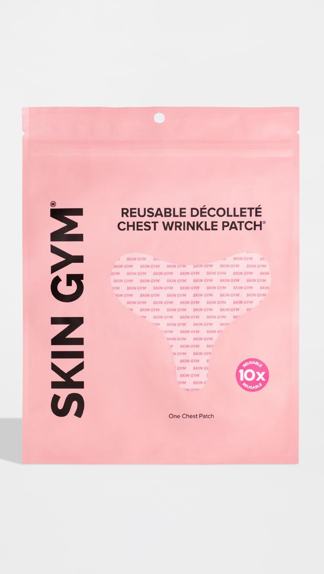SKIN GYM close-up of medical-grade silicone texture highlighting gentle hydration benefits