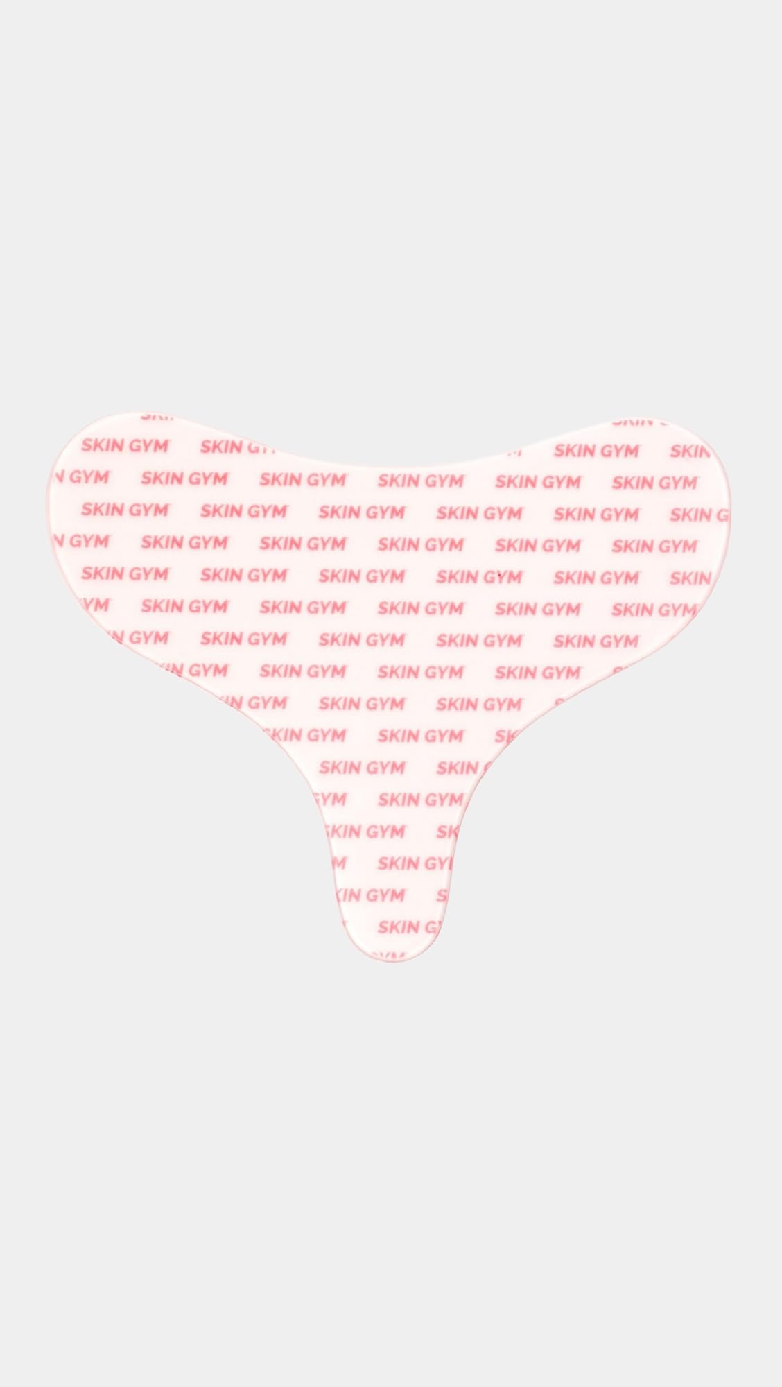 SKIN GYM patch applied on décolleté demonstrating comfortable, secure wear overnight