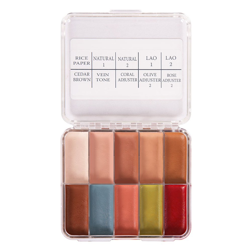 Skin Illustrator PPI palette texture close-up showing smooth alcohol-activated pigment for blendable results
