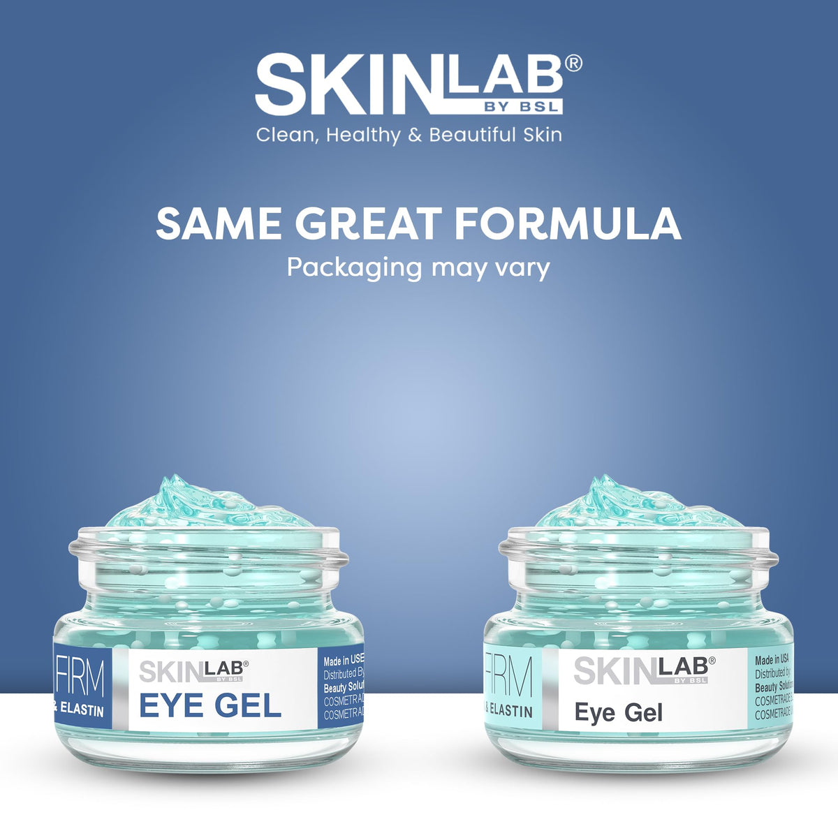 SKIN LAB BY BSL texture close-up of gel cream, highlighting lightweight hydration