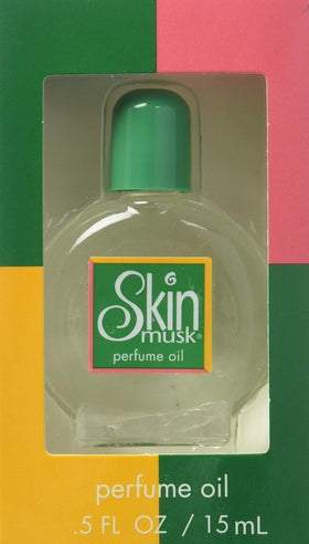 Skin Musk bottle inside a handbag illustrating travel-ready convenience and portability