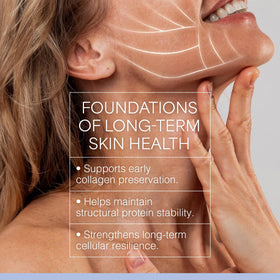 Skin Perfection close-up of clear liquid texture indicating lightweight blend
