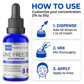 Skin Perfection on bathroom shelf in routine image suggesting daily use ease