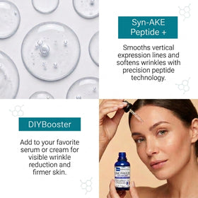 Skin Perfection .5 oz size comparison showing compact travel-friendly booster