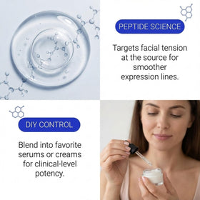 Skin Perfection clear serum texture demonstrating easy blending and absorption