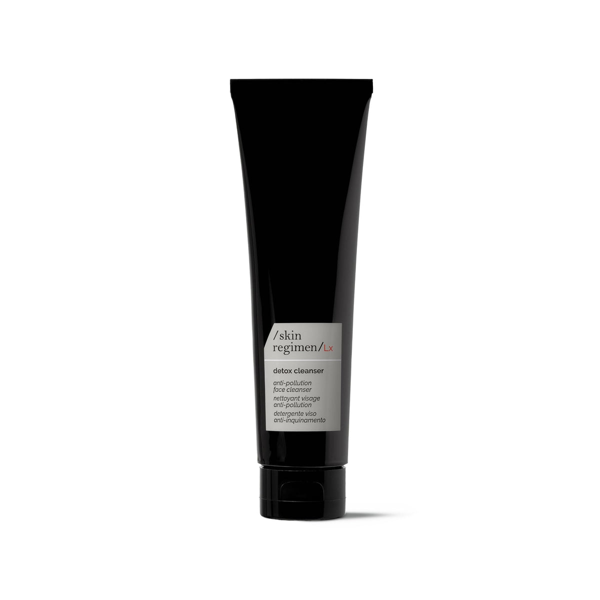 /skin regimen/ bottle front view showing label and clean-beauty appeal