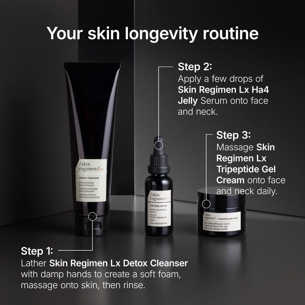 /skin regimen/ product on bathroom counter with towel for daily routine convenience