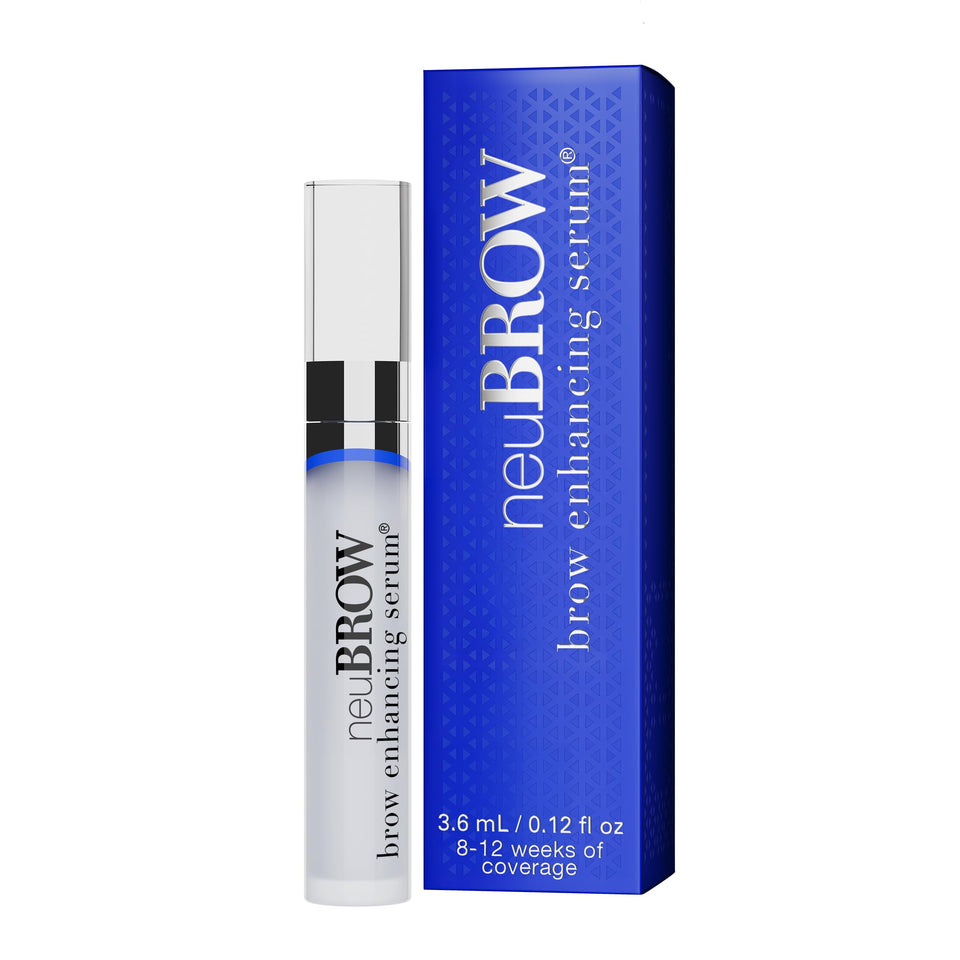 Skin Research Laboratories neuBROW front packaging showing tube and labeling for easy identification