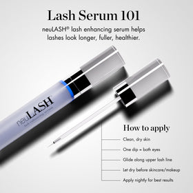 Skin Research Laboratories neuLASH 1mL size comparison for travel and portability