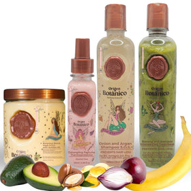Skin Revolution full kit front view showing the vegan keratin kit and benefits
