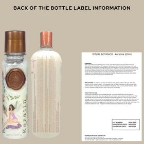Skin Revolution label close-up listing organic oils and vegan formula benefits