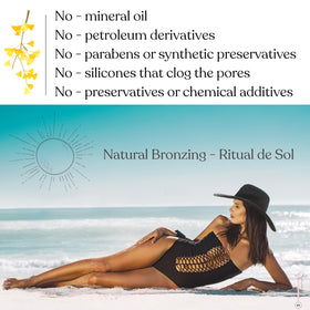 Skin Revolution product with Colombian props emphasizing natural origin and botanical benefits