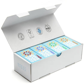 Skin Said Yes front packaging showing eight soap bars and benefits