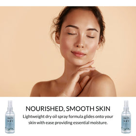 Skin Soft being applied after shower for fast absorption and hydration