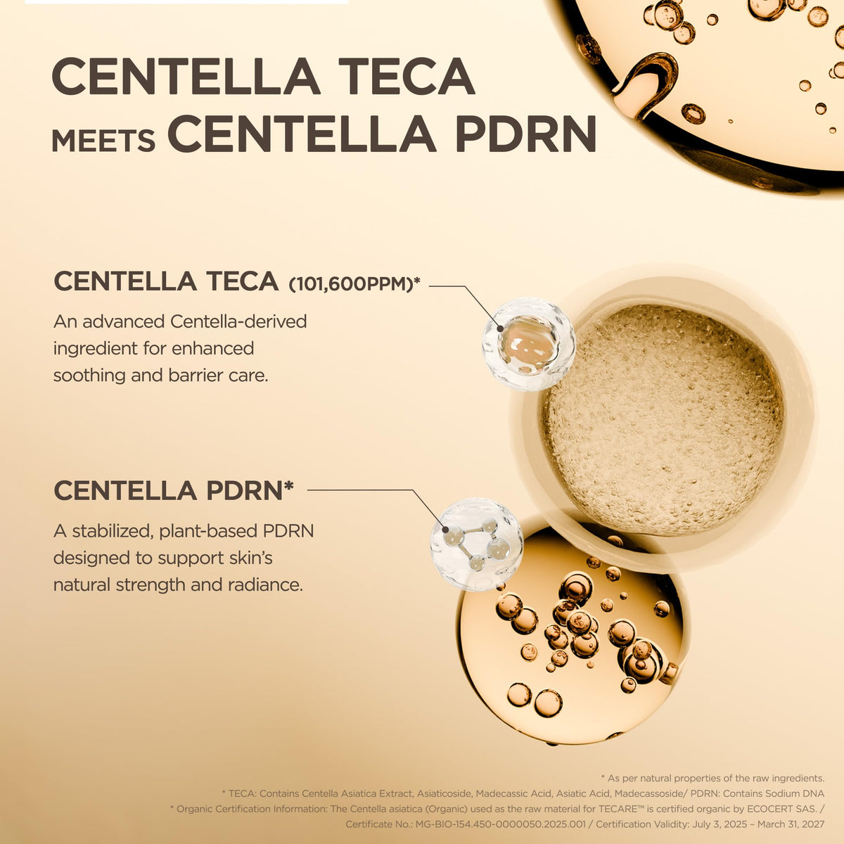 SKIN1004 label highlighting Madagascar Centella extract for soothing benefit