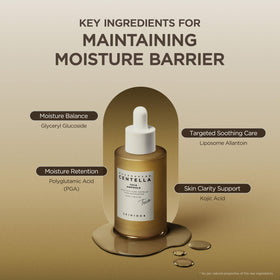SKIN1004 ampoule in nighttime routine setting promoting calming ritual benefit