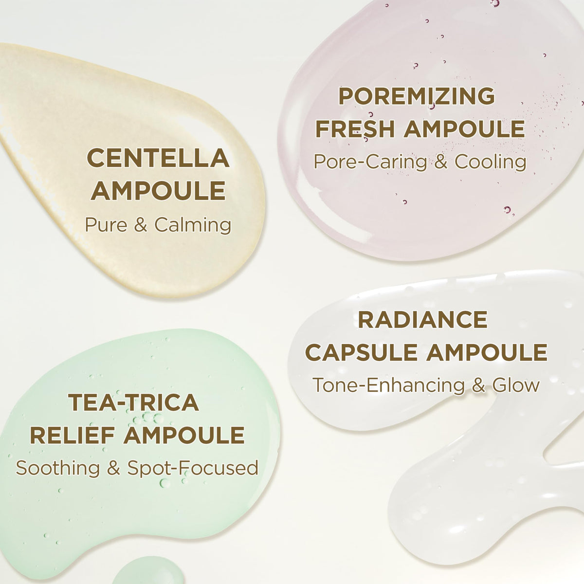 SKIN1004 ampoules staged in bathroom routine for layering and hydration