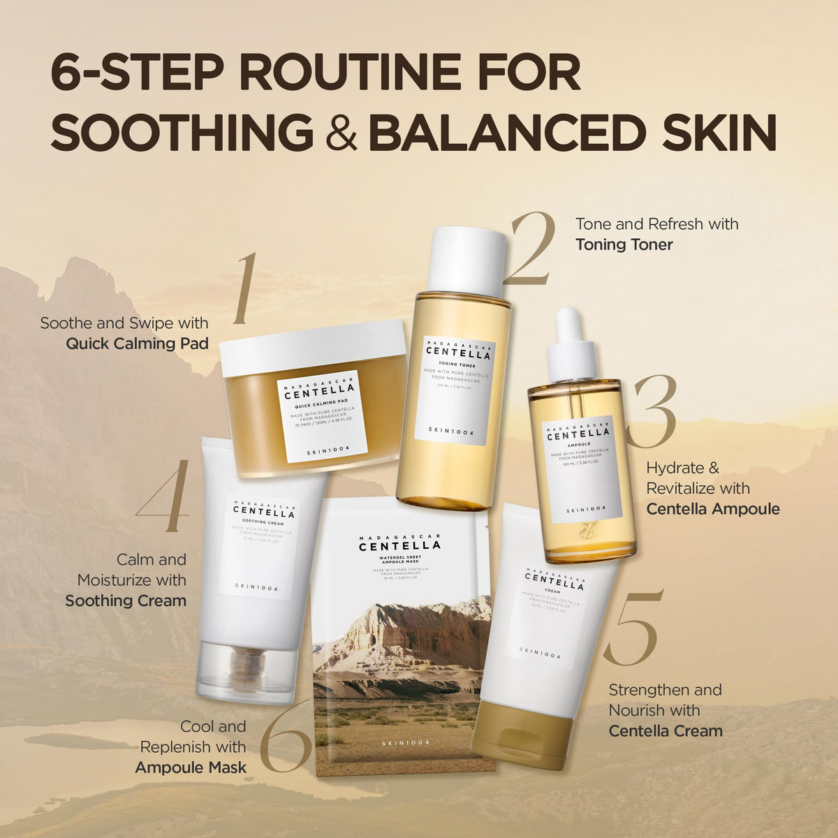 SKIN1004 Madagascar-inspired scene reflecting natural sourcing and calmness