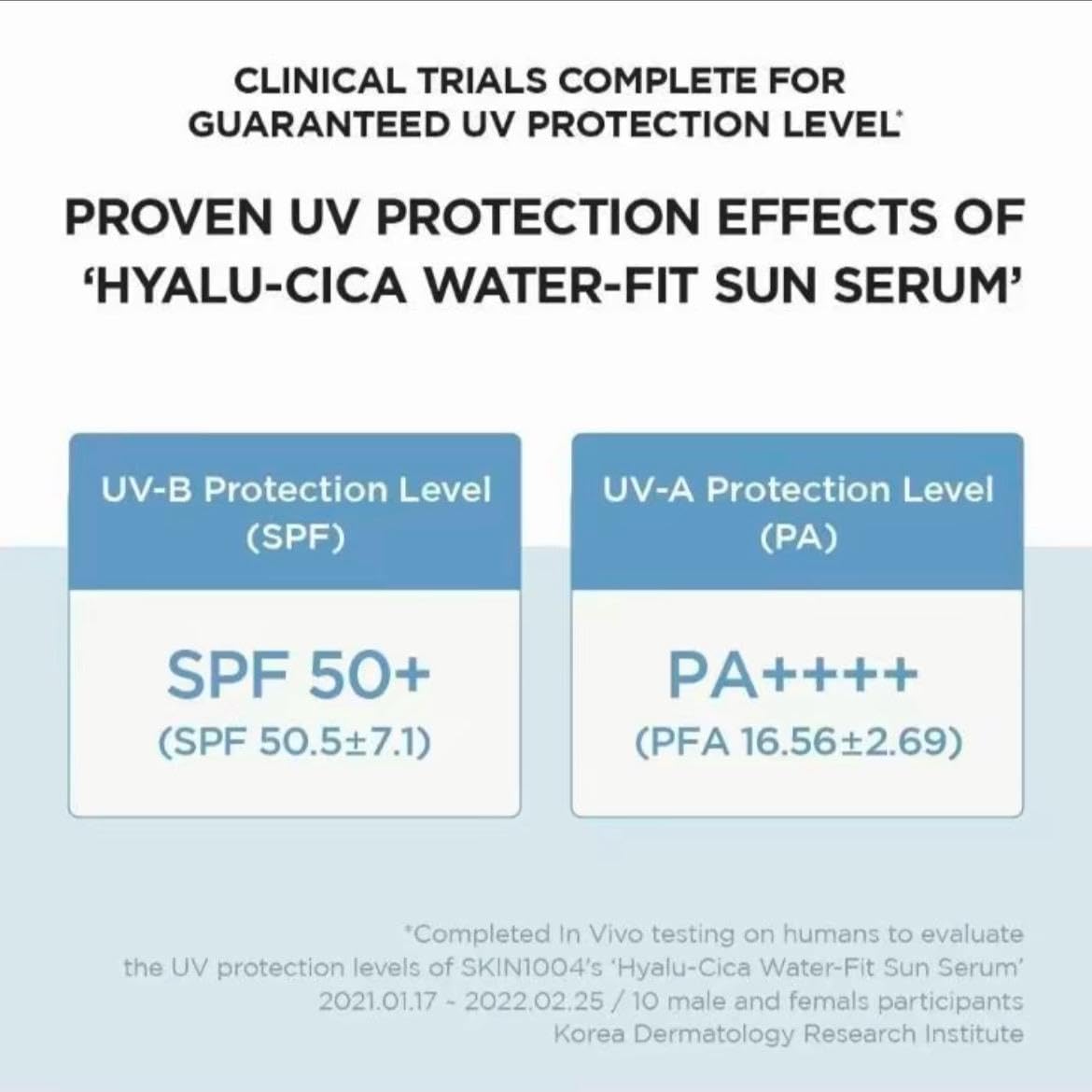 SKIN1004 applying sun serum to face for smooth non-sticky protection