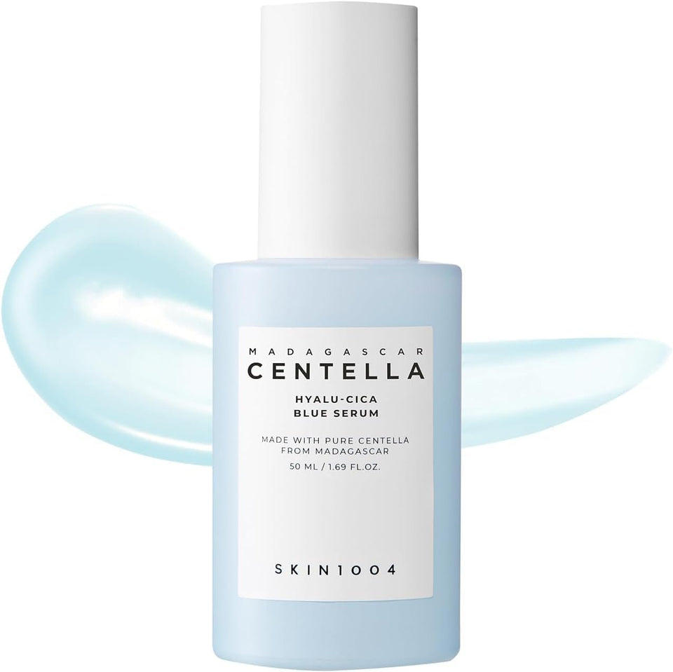 SKIN1004 front bottle shot showing serum packaging and clear benefit of hydration