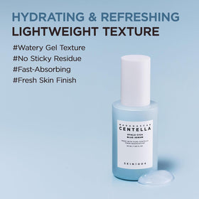 SKIN1004 ingredient label showing Centella and hyaluronic acids for calming