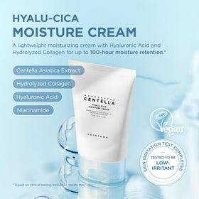 SKIN1004 open jar showing light gel-cream texture and fast absorption