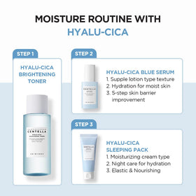 SKIN1004 toner staged with serums showing compatibility in multi-step skincare routines