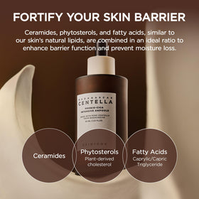 SKIN1004 label closeup highlighting key ingredients and barrier-support benefits