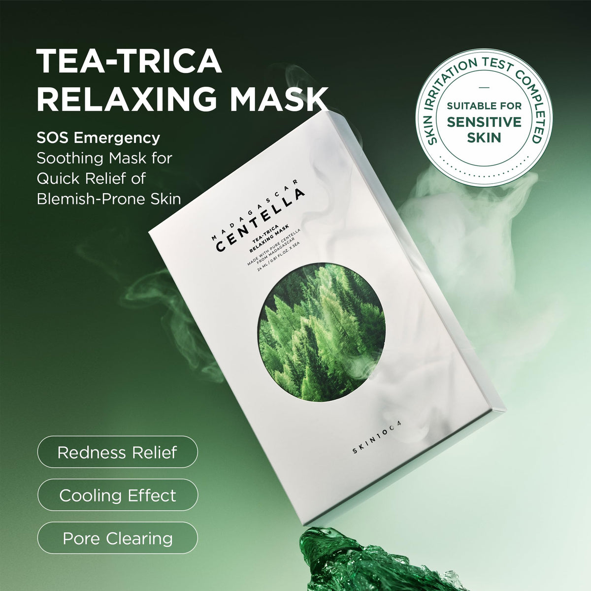 SKIN1004 serum close-up highlighting lightweight soothing texture