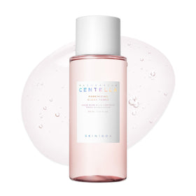 SKIN1004 front packaging showing bottle and clear toner benefits