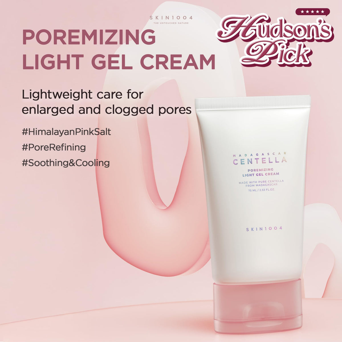 SKIN1004 open jar revealing cooling gel-cream texture for hydration