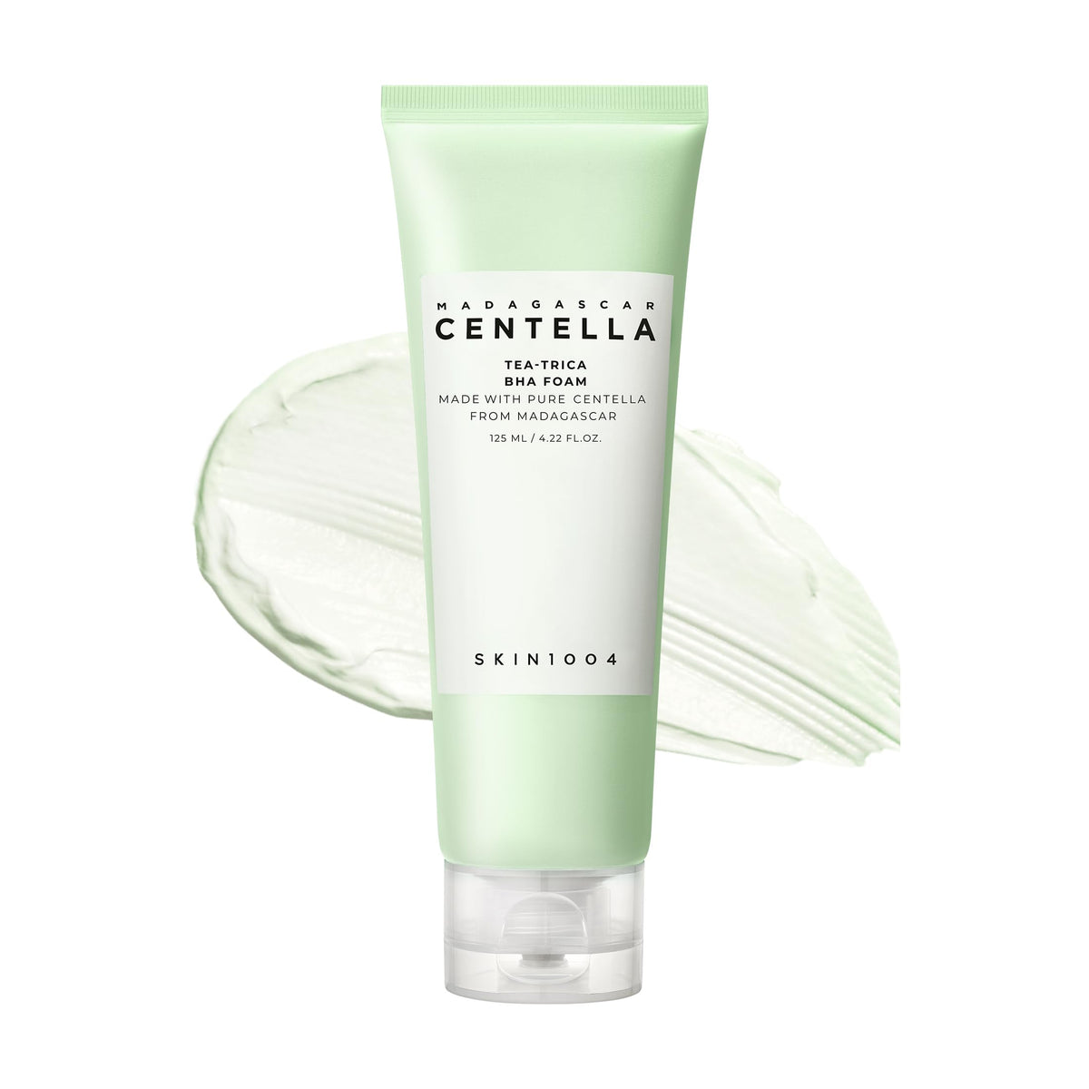 SKIN1004 front packaging showing cleanser tube and product benefit