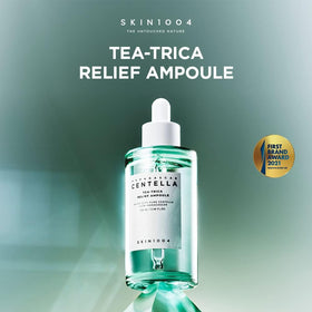 SKIN1004 dropper dispensing ampoule emphasizing precise application and control