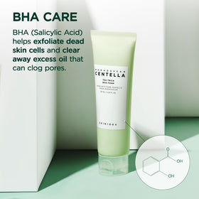 SKIN1004 application on hand showing easy spread and makeup removal benefit
