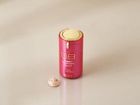 SKIN79 BB cream in bathroom routine showing quick-apply benefit for mornings