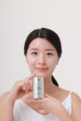 SKIN79 cream texture swirl showing smooth consistency for blendable coverage