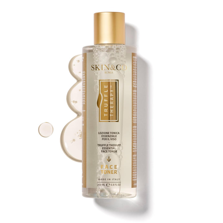 SKIN&CO Roma front bottle view showing elegant packaging and clear benefits