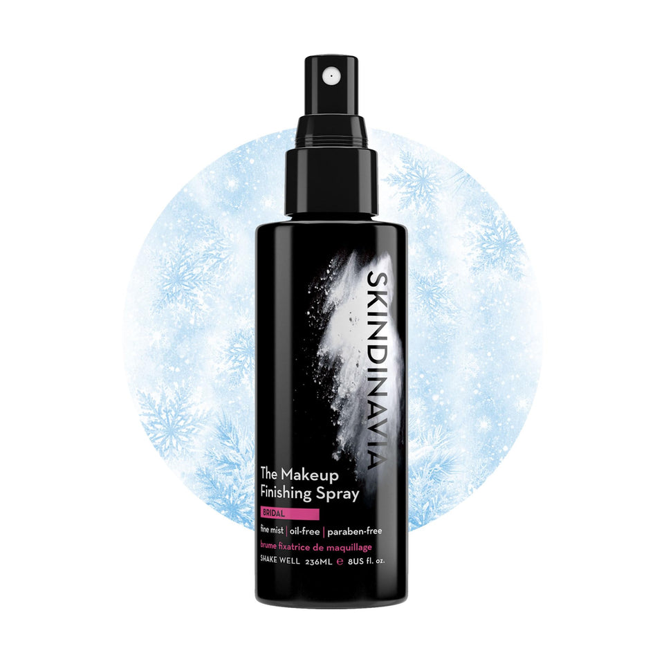 SKINDINAVIA front packaging 8oz showing product for long-lasting makeup