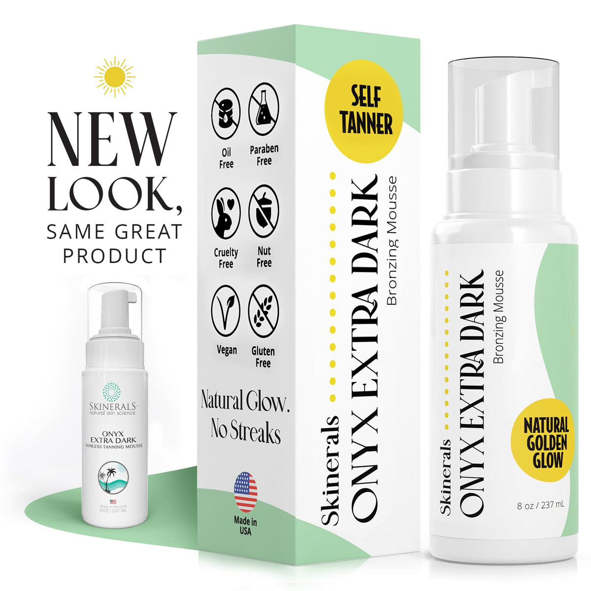 Skinerals lifestyle beach tan look showcasing long-lasting radiant skin