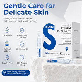 SKINERSE in travel pouch conveying portability and on-the-go hydration