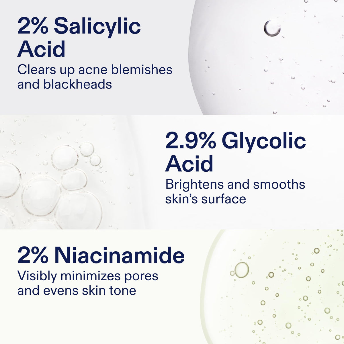 Skinfix bottle staged on bathroom counter illustrating daily skincare routine benefit
