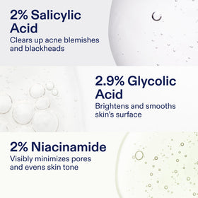Skinfix bottle staged on bathroom counter illustrating daily skincare routine benefit