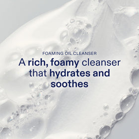 Skinfix cleanser pump closeup illustrating gentle cleansing action