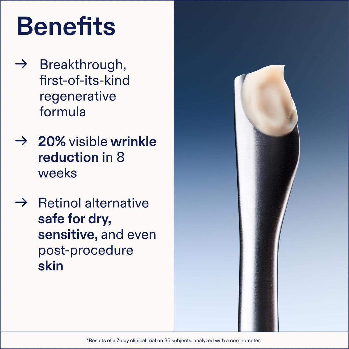 Skinfix baume in a nighttime routine setting to show soothing benefit