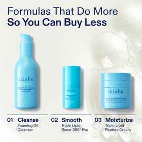 Skinfix ingredient focus on alfalfa and glycerin for barrier support