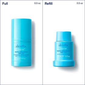 Skinfix cream on bathroom counter suggesting everyday use and freshness