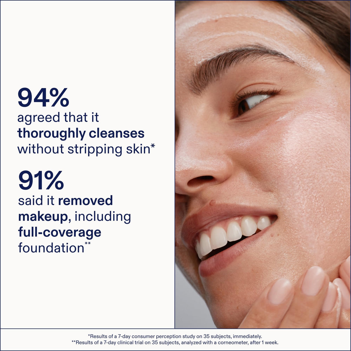 Skinfix ingredient visual with ectoin and ceramide highlighting barrier support