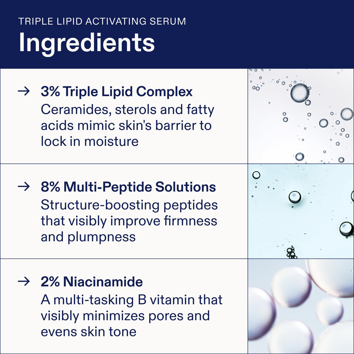 Skinfix label ingredients closeup emphasizing dermatologist-backed formula