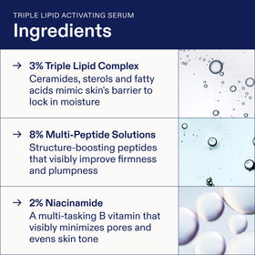 Skinfix label ingredients closeup emphasizing dermatologist-backed formula